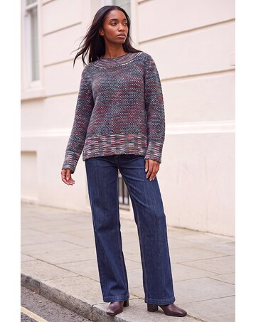 Roman Petite Contrast Knitted Jumper