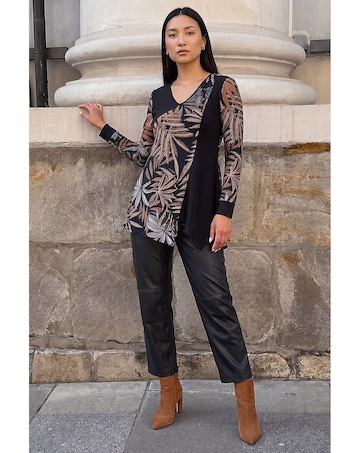 Roman Fern Asymmetric Panel Top