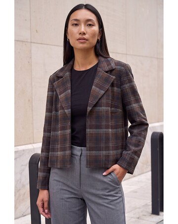 Roman Check Jacket