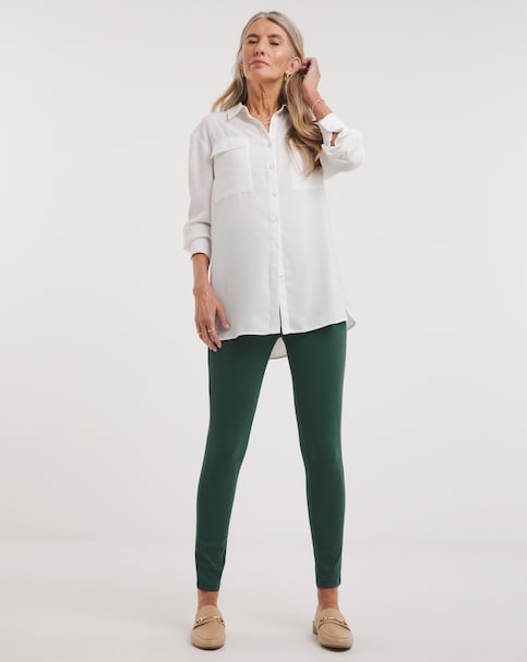 Skinny Jersey Denim Jegging