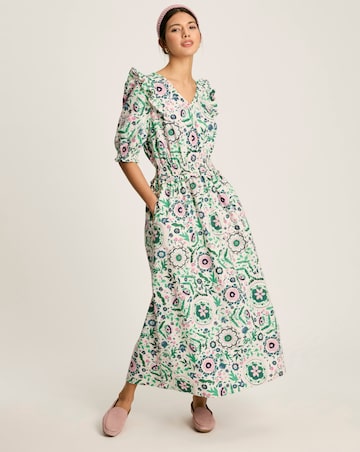 Joules Aurelia Floral Midi Dress