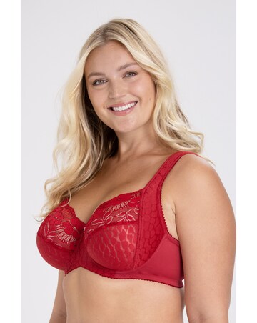 Miss Mary of Sweden Jacquard & Lace Underwired Bra