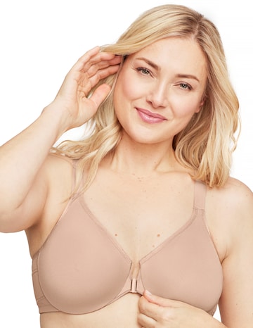 Glamorise Plus Size WonderWire Posture Back Bra 9265