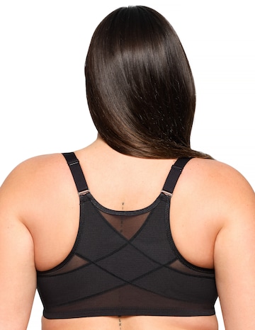 Glamorise Plus Size WonderWire Posture Back Bra 9265