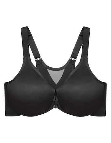 Glamorise Plus Size WonderWire Posture Back Bra 9265