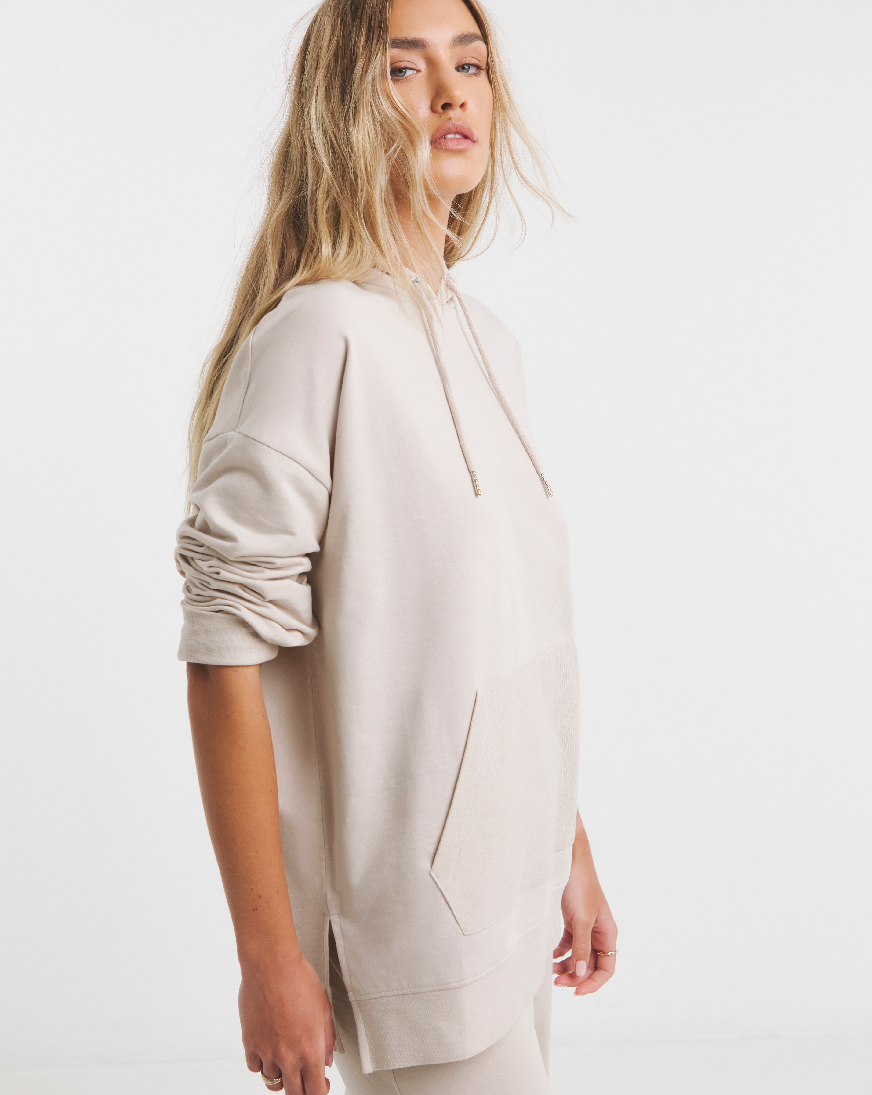 Reverse Loopback Detail Hoodie