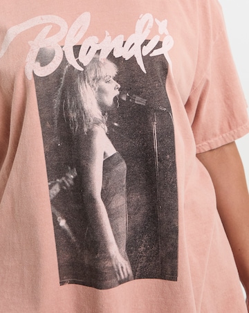 Simply Be Blush Pink Blondie License T-Shirt