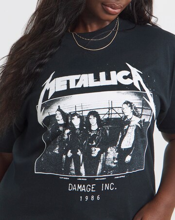 Black Metallica License T-shirt