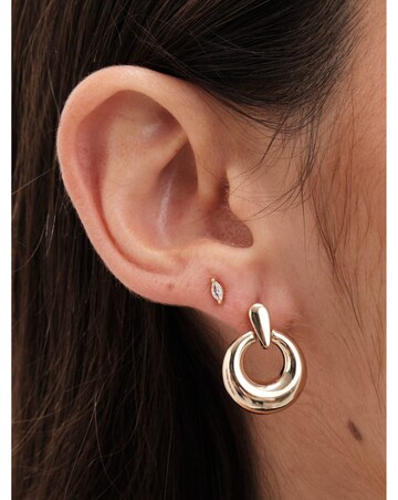 Jon Richard Door Knocker Earrings