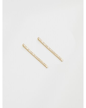 Inicio CZ Linear Earrings - Gift Pouch