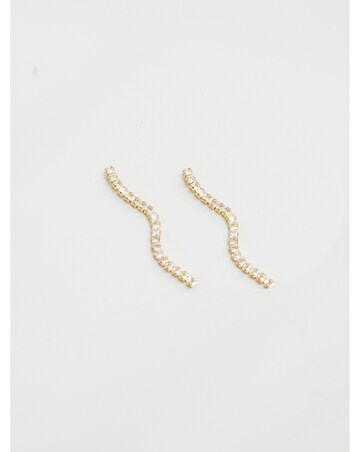 Inicio CZ Linear Earrings - Gift Pouch
