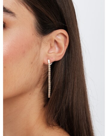 Inicio CZ Linear Earrings - Gift Pouch