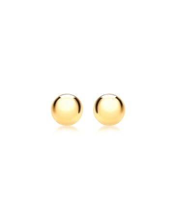 9 Carat Gold Small Ball Stud Earrings