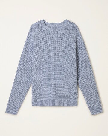 FatFace Bourton Knitted Jumper (Regular & Tall) - Light Blue
