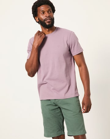 Fatface Lulworth T-Shirt (Regular & Tall) - Dusky Purple