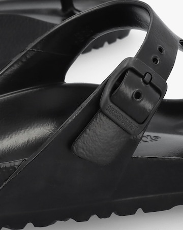 Birkenstock Gizeh EVA Black Toe Post Sandals Standard Fit