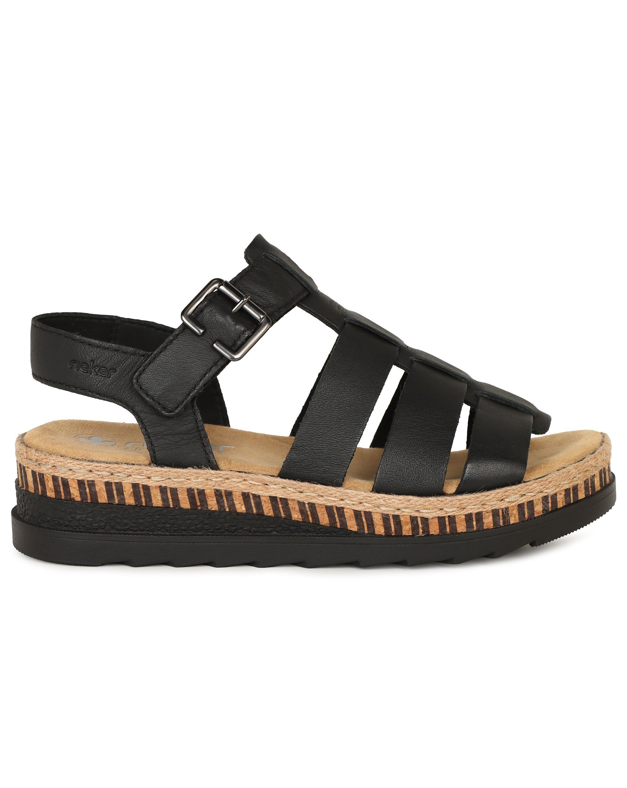 Rieker Costa Rica Womens Wedge Sandals