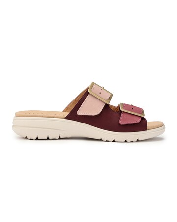 Hotter Sunny Wide Fit Nubuck Sandal