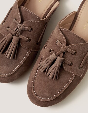 Monsoon Iris Suede Slip On Loafers