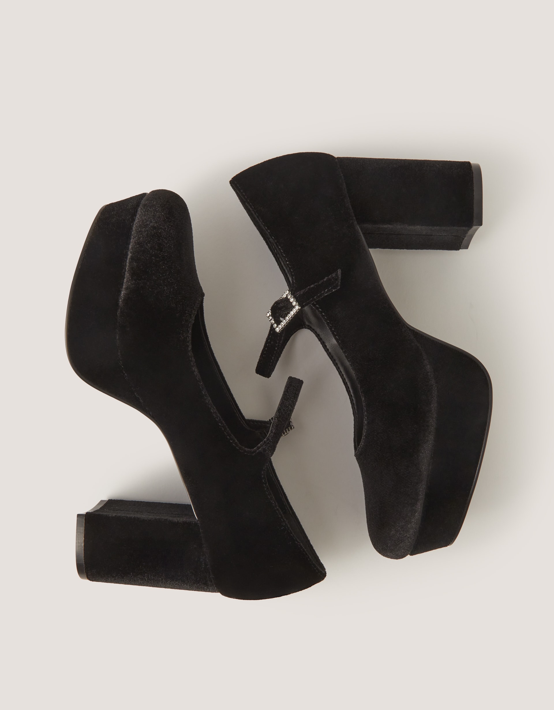 New In - Monsoon Polly Mary Jane Platform Heels