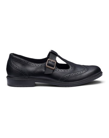 Hotter Lumen Wide Fit T-Bar Shoe