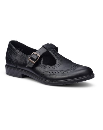 Hotter Lumen Wide Fit T-Bar Shoe