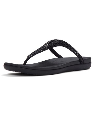Fitflop Solay Mixed-Crystal Toe Post Sandal