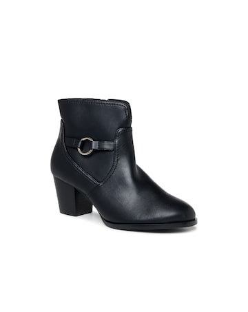 Paradox London Bettina Wide E Fit Ankle Boots