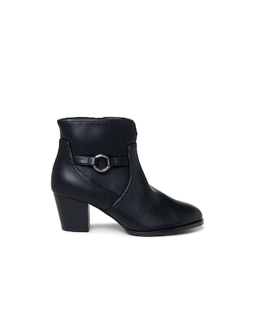 Paradox London Bettina Wide E Fit Ankle Boots