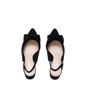 Paradox London Floriana Wide E Fit Slingback Shoes