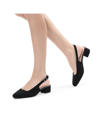 Paradox London Giulietta Wide E Fit Slingback Shoes