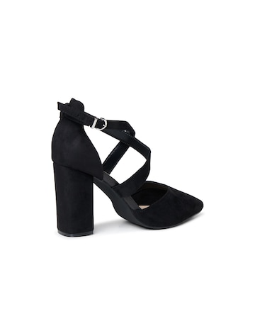 Paradox London Gwendolyn Wide E Fit Court Shoes