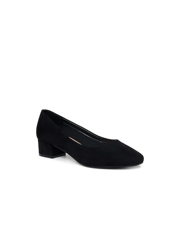 Paradox London Gretchen Wide E Fit  Court Shoes