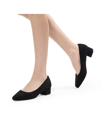 Paradox London Gretchen Wide E Fit  Court Shoes