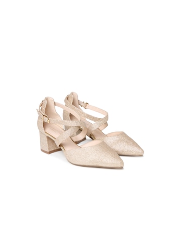 Paradox London Filippa Wide E Fit Court Shoes