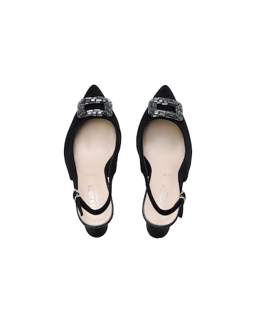 Paradox London Gabriella Wide E Fit Slingback Shoes