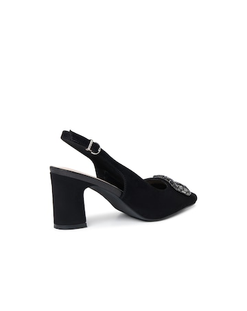 Paradox London Gabriella Wide E Fit Slingback Shoes