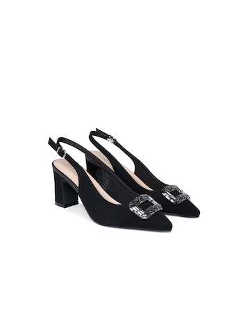 Paradox London Gabriella Wide E Fit Slingback Shoes