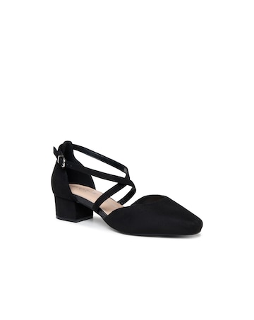 Paradox London Geneva Extra Wide EEE Fit  Court Shoes