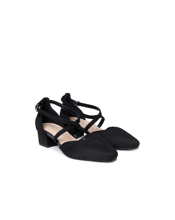 Paradox London Geneva Extra Wide EEE Fit  Court Shoes