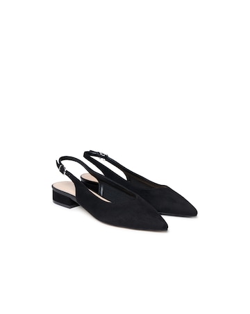 Paradox London Karissa Block Heel Slingback Shoes