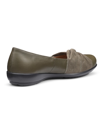 Hotter Lark Wide Fit Ballerina Pump