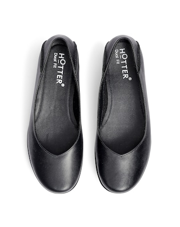 Hotter Birdie Extra Wide Ballerina Pump