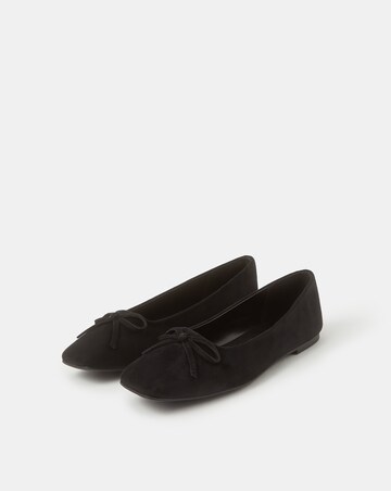 Accessorize Faux Suede Ballet Flats
