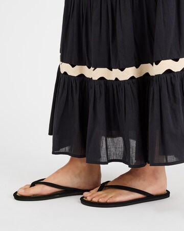 Accessorize Plain Seagrass Flip Flops
