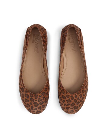Hotter Birdie Wide Fit Ballerina Pump