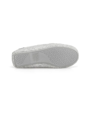 totes Isotoner Womens Brushed Marl Moccasin Slippers