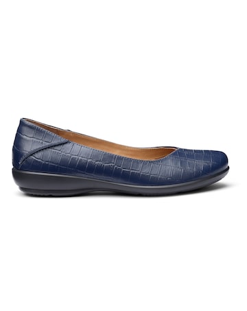 Hotter Birdie Wide Fit Ballerina Pump