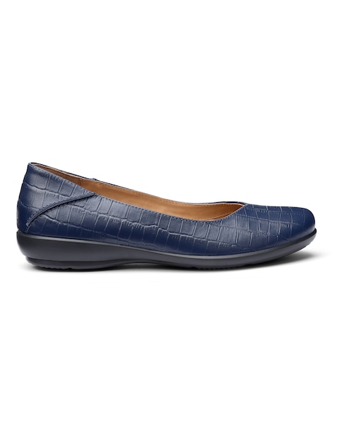 Hotter Birdie Wide Fit Ballerina Pump