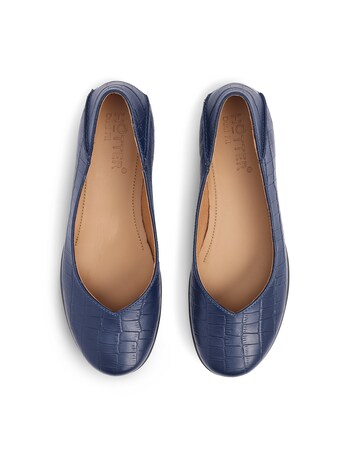 Hotter Birdie Wide Fit Ballerina Pump